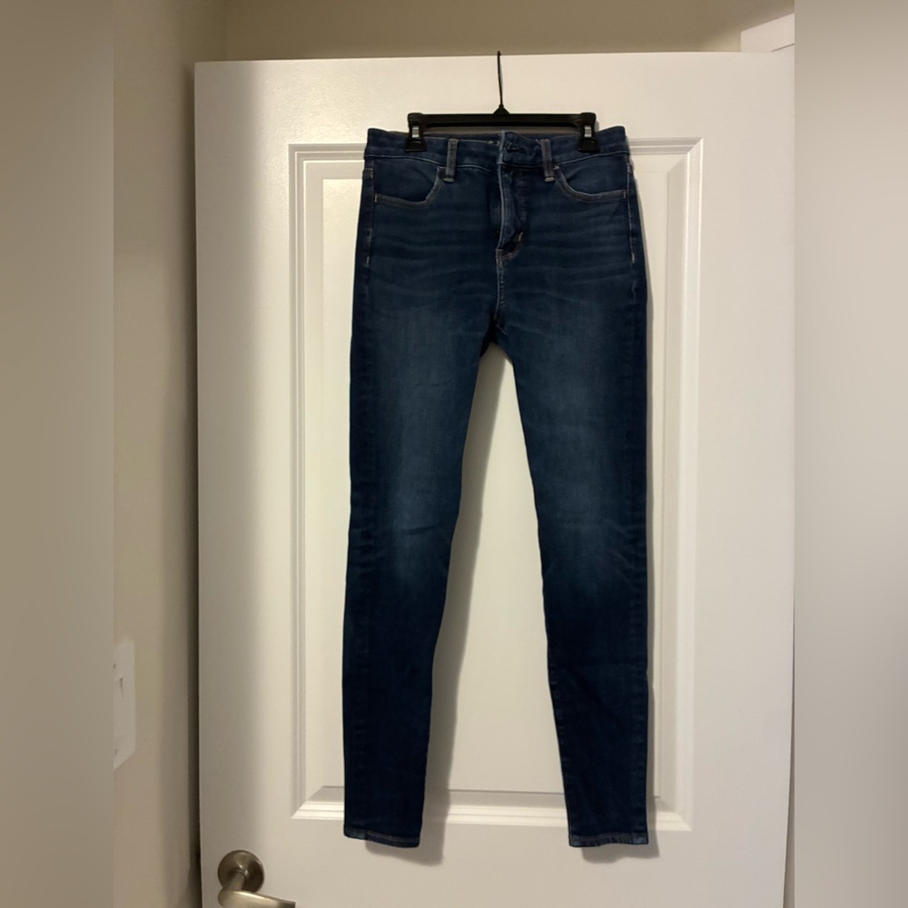 American Eagle Outfitters Dark Blue Skinny Jeans